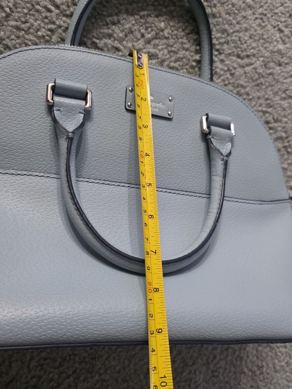 kate spade New York Light Blue Dome Satchel - Picture 11 of 12